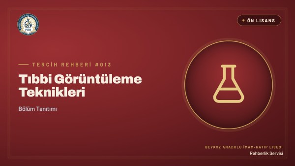 Tıbbi Görüntüleme Teknikleri önlisans programı tanıtım kapağı