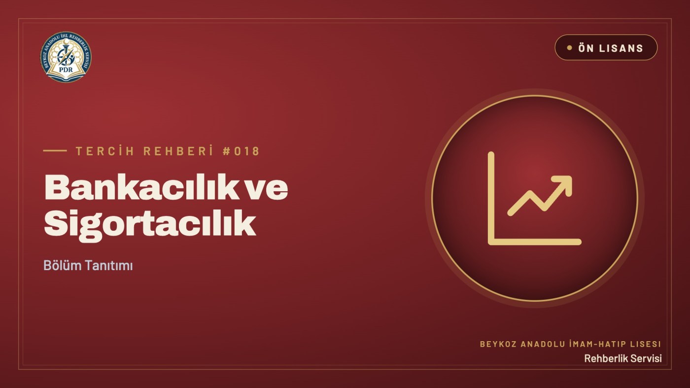 Bankacılık ve Sigortacılık önlisans programı tanıtım kapağı