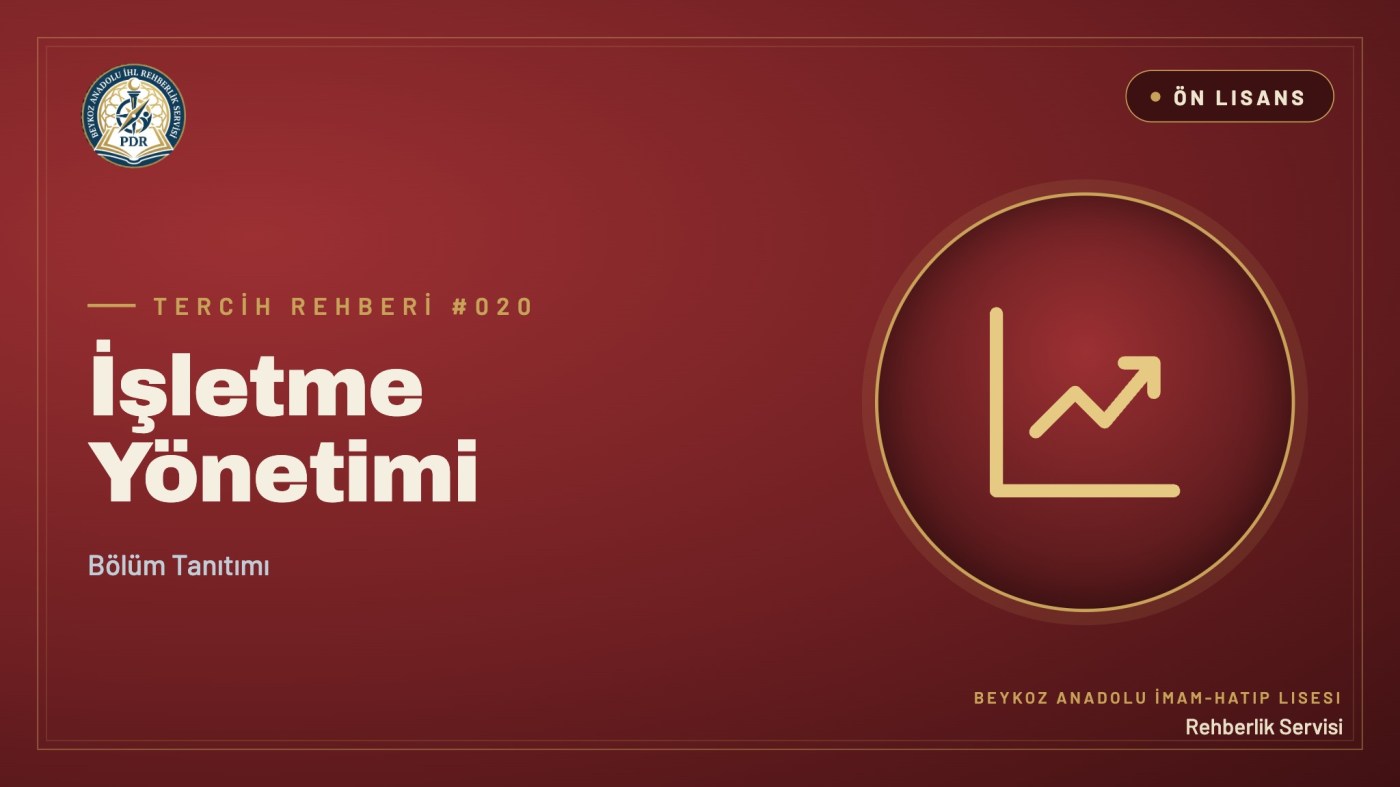 İşletme Yönetimi önlisans programı tanıtım kapağı