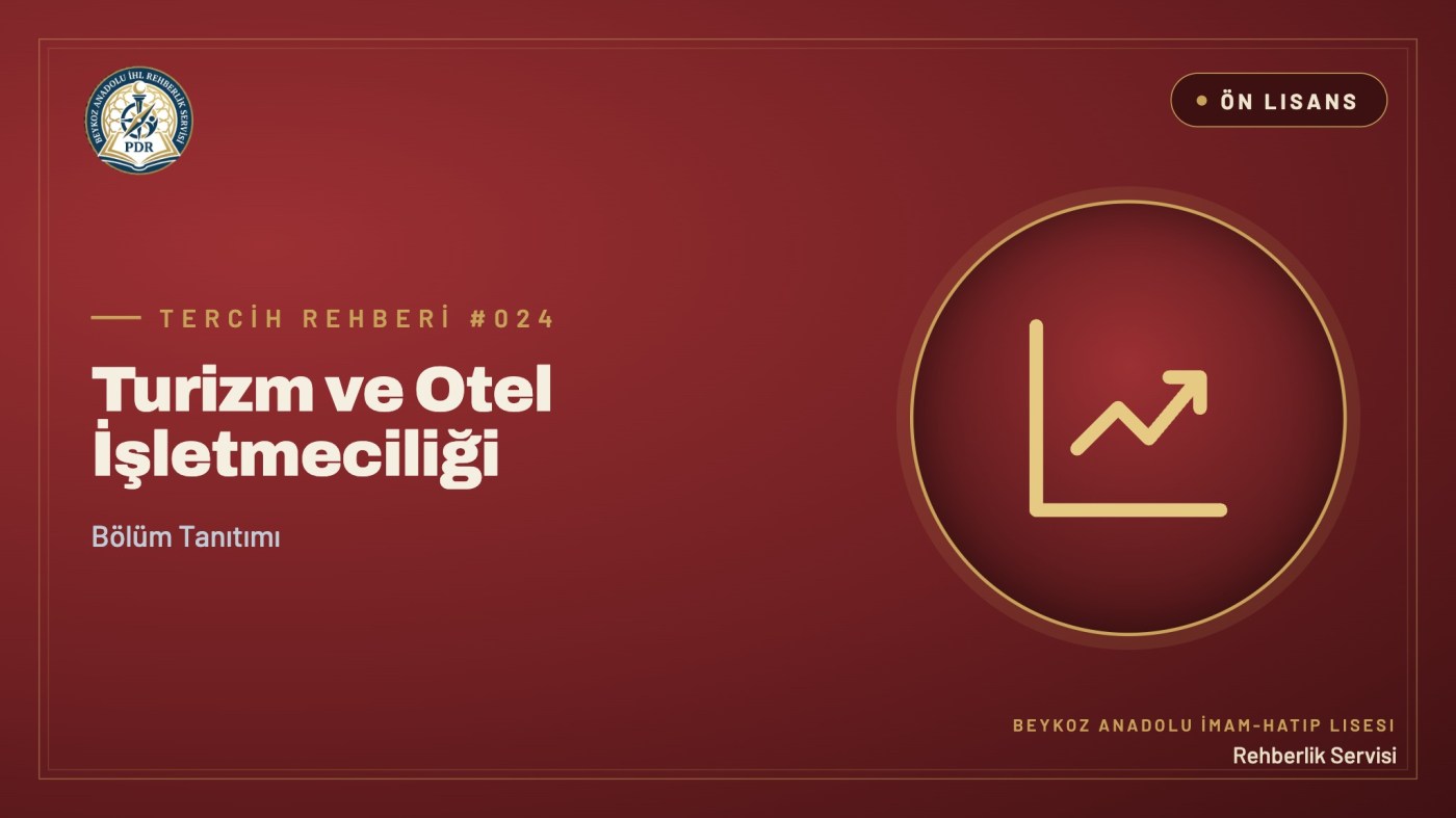 Turizm ve Otel İşletmeciliği önlisans programı tanıtım kapağı
