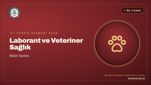 Laborant ve Veteriner Sağlık önlisans programı tanıtım kapağı