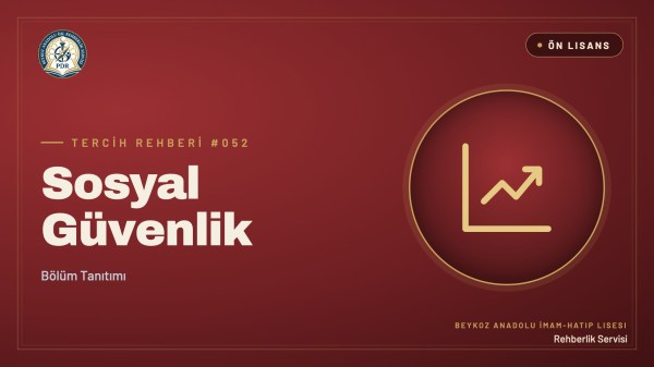 Sosyal Güvenlik önlisans programı tanıtım kapağı