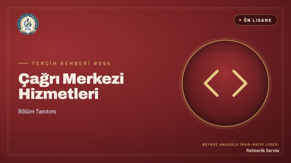 Çağrı Merkezi Hizmetleri önlisans programı tanıtım kapağı
