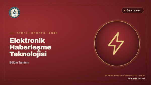 Elektronik Haberleşme Teknolojisi önlisans programı tanıtım kapağı