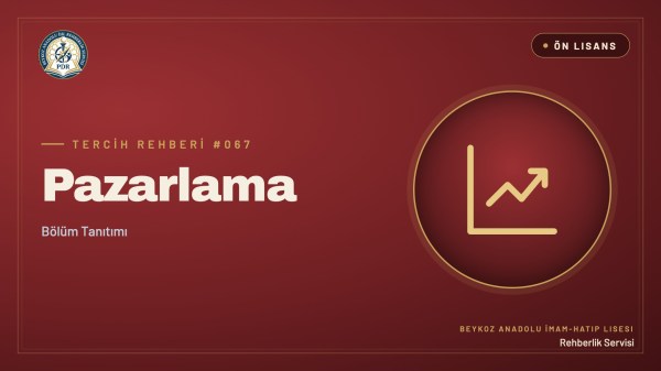 Pazarlama önlisans programı tanıtım kapağı
