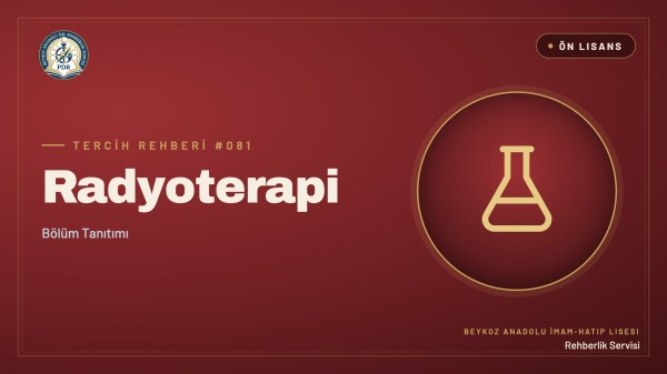 Radyoterapi önlisans programı tanıtım kapağı