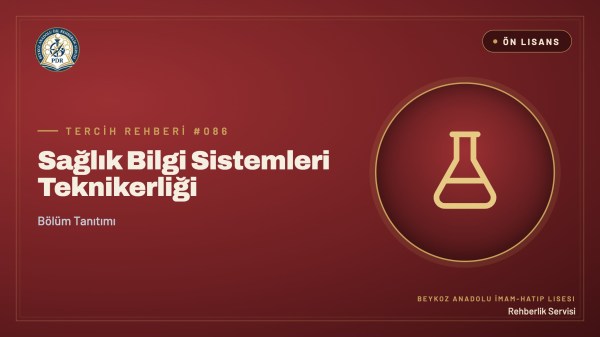 Sağlık Bilgi Sistemleri Teknikerliği önlisans programı tanıtım kapağı