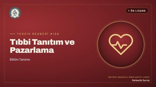 Tıbbi Tanıtım ve Pazarlama önlisans programı tanıtım kapağı