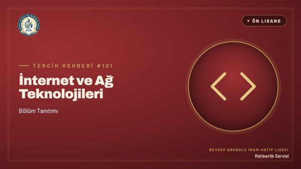İnternet ve Ağ Teknolojileri önlisans programı tanıtım kapağı