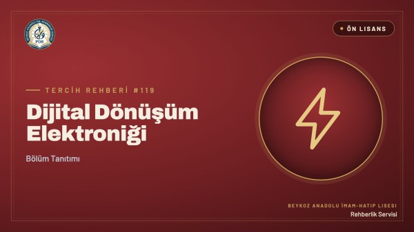 Dijital Dönüşüm Elektroniği önlisans programı tanıtım kapağı