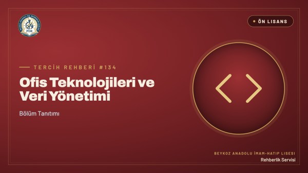 Ofis Teknolojileri ve Veri Yönetimi önlisans programı tanıtım kapağı