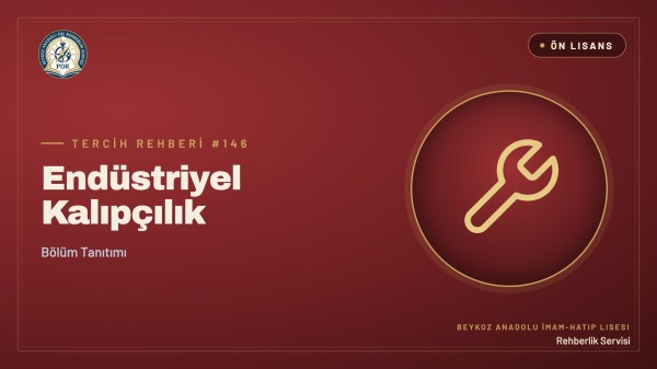 Endüstriyel Kalıpçılık önlisans programı tanıtım kapağı
