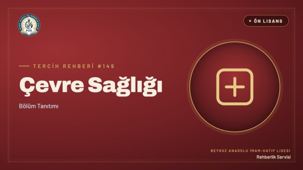 Çevre Sağlığı önlisans programı tanıtım kapağı