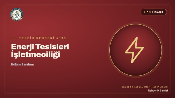 Enerji Tesisleri İşletmeciliği önlisans programı tanıtım kapağı