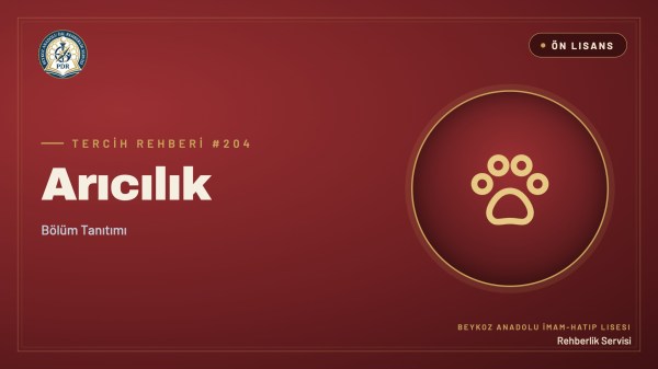 Arıcılık önlisans programı tanıtım kapağı