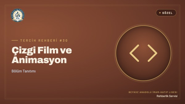 Çizgi Film ve Animasyon programı tanıtım kapağı