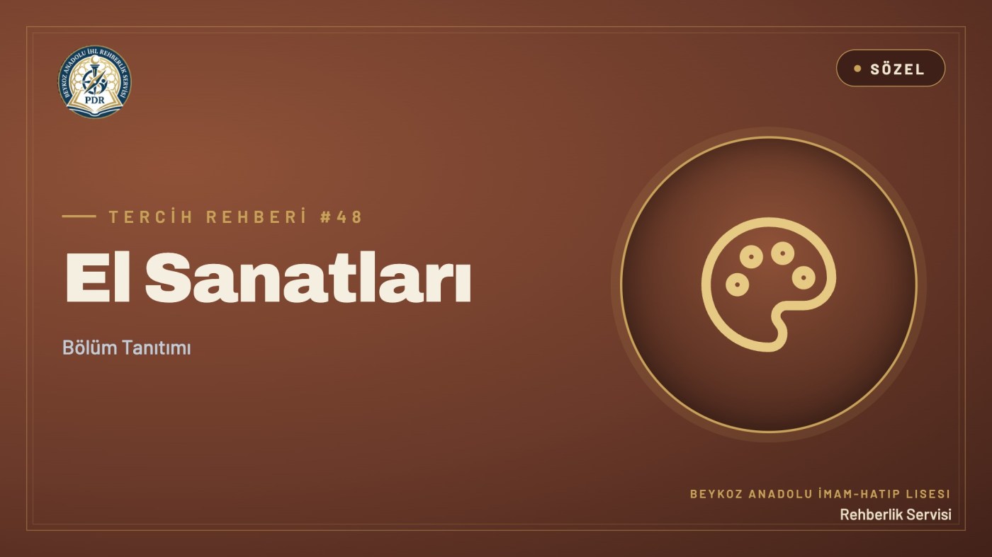 El Sanatları programı tanıtım kapağı