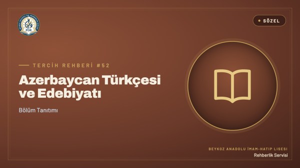 Azerbaycan Türkçesi ve Edebiyatı programı tanıtım kapağı