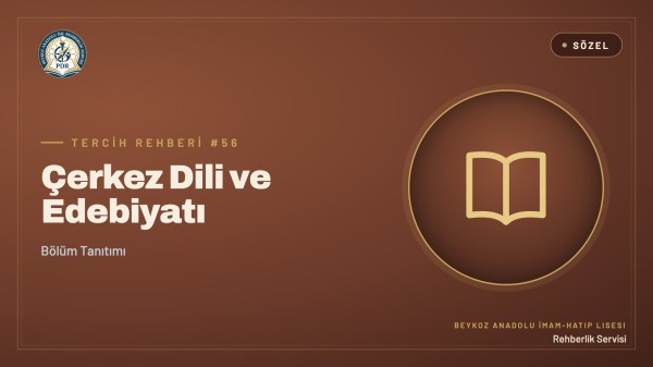 Çerkez Dili ve Edebiyatı programı tanıtım kapağı