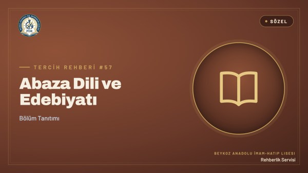 Abaza Dili ve Edebiyatı programı tanıtım kapağı