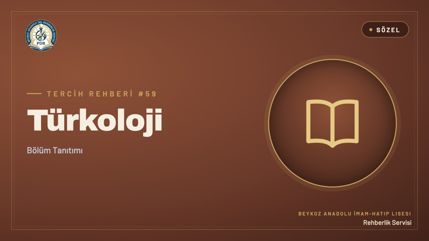 Türkoloji programı tanıtım kapağı